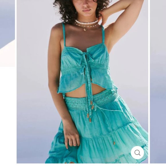 Free People Dresses & Skirts - Free People Free-est line Zaria mini skirt set.